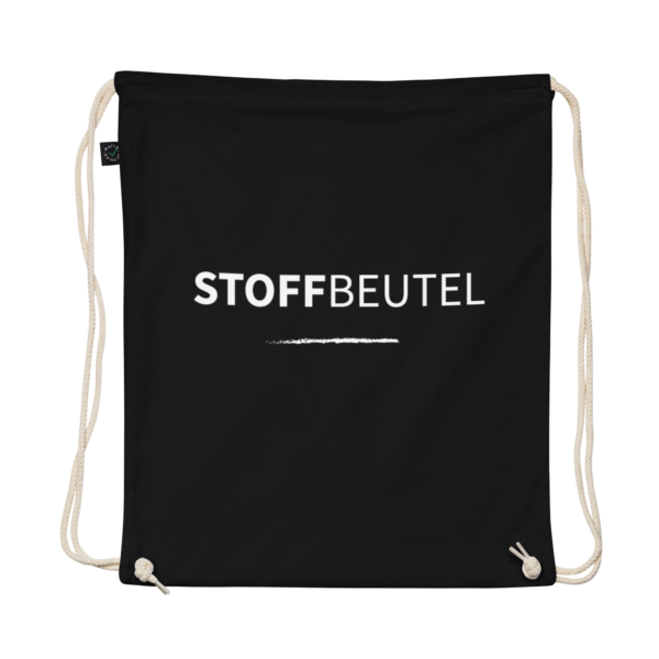 Stoffbeutel Schwarz